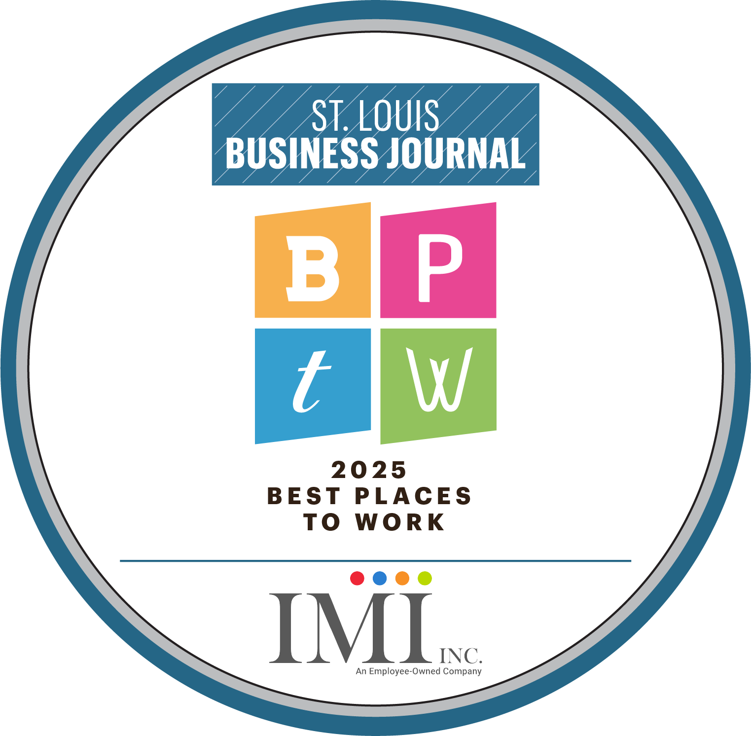 Voted one of the best places to work by theSt. Louis Business Journal.